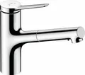 Produktbild: Stehende Küchenarmatur Hansgrohe 74803000 silber