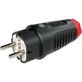 Produktbild: PCE Schutzkontaktstecker IP54 Vollgummi+Erdungss. 16A / 250V AC / 3p (2P+E)