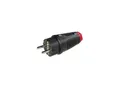 Produktbild: Schutzkontaktstecker IP54 Vollgummi+Erdungss. 16A / 250V AC / 3p (2P+E) ; PCE (9003399465246)