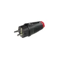 Produktbild: Schutzkontaktstecker IP54 Vollgummi+Erdungss. 16A 250V AC 3p (2P+E)