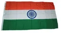 Produktbild: Flaggenking Indien Flagge/Fahne, Weiß, 150 cm x 90 cm