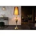 Produktbild: riess-ambiente Stehlampe LUCIE 160cm gold / schwarz, ohne Leuchtmittel, Metall · gebürstet · Wohnzimmer · Barock goldfarben