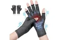 Produktbild: LuxusKollektion Handbandage Arthritis Kompressionshandschuhe Fingerlose für Damen Herren