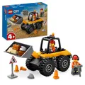 Produktbild: LEGO City Radlader - Spielzeugbagger für Kleinkinder, Mädchen und Jungen ab 4 Jahren - Fahrzeug Spielset - Montessori Geschenkideen für die Vorschule - Set mit 2 Bauarbeiter Minifiguren 60450