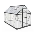 Produktbild: Palram - Canopia Gewächshaus Hybrid 610, 5 Jahre Herstellergarantie, Schneelast 75 kg/m², LxBxH 306x185x208cm