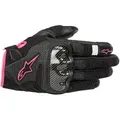 Produktbild: Alpinestars Stella SMX 1 Air V2 Damen Motorrad Handschuhe, schwarz-pink, Größe L