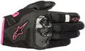 Produktbild: Alpinestars Stella SMX-1 Air V2 Gr. DL Damen Motorradhandschuhe schwarz-fuchsia