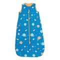 Produktbild: schlummersack Kinder Schlafsack Baby Sommer 130 cm dünn Space |Sommerschlafsack 1.0 Tog
