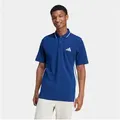 Produktbild: adidas Sportswear Poloshirt ESSENTIALS 3-STREIFEN PIQUÉ blau M (48/50)