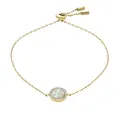 Produktbild: Fossil Armband Classic Mother of Pearl Edelstahl Gold-Ton JF04866710