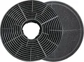 Produktbild: PKM Kohlefilterset CF 130 | 2 Stück Aktivkohlefilter | Für Dunstabzugshaube | Passend für 9038B, 6090H, UBH 6002-2H