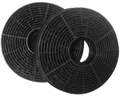 Produktbild: PKM Aktivkohlefilter CF130 - passend für Abzugshaube UBH6002T, 6091H - 2 Stück