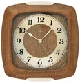 Produktbild: AMS 5804/4 Wanduhr klassisch Massivholz 28 cm Funkwanduhren Holzuhren Wanduhr