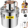 Produktbild: VEVOR Alkohol Destillieranlage Destilliergerät 30L Haus Wein Destiller Pumpe