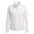 Produktbild: Adidas Damen Fast Iteration Aop Running Jacke, White/Alumina, M