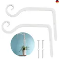 Produktbild: LOOGI Pflanzenhalterung Blumenampelhalter Eisen Wandhaken Blumenampel