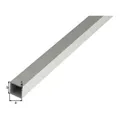 Produktbild: GAH Alberts Quadratrohr glatt L2.000xB20xH20xS1, 5mm Aluminium silberf. Elox.