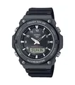 Produktbild: Casio Herrenuhr Solar Alarm Licht 10BAR Schwarz 48mm AQ-S820W-1AVEF