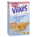 Produktbild: Dr. Oetker Vitalis Knusper Pur Weniger Süß Müsli 600g