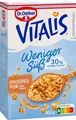 Produktbild: Dr. Oetker VITALIS Knusper Pur Müsli weniger süß 600,0 g 827267008