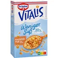 Produktbild: 5x Dr.Oetker 827267008 Vitalis Knusper Pur weniger süß Müsli 600,0 g