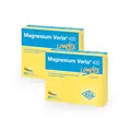 Produktbild: Magnesium Verla 400 Kapseln – Hochdosiertes Magnesiumcitrat & Magnesiumoxid, bei erhöhtem Magnesiumbedarf, 400 mg pro Kapsel, Einnahme nur 1x täglich, vegan, zucker-, gluten- & laktosefrei, 2 x 60 St