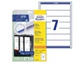 Produktbild: Avery Zweckform Aktenordner Avery Zweckform Ordneretiketten 38 x 192 mm, 175 S