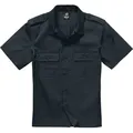 Produktbild: Brandit Us 1/2 Hemd, schwarz, Größe 2XL für Männer