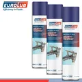 Produktbild: EuroLub 3 x 600 ml Seilfett TW Spray Hohlraumversiegler Sprühfett Fettspray