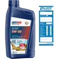 Produktbild: 1L Eurolub WIV ECO 5W-30 Motoröl VW 504.00 507.00 MB 229.51 BMW Longlife-04