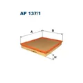 Produktbild: 1x Luftfilter FILTRON AP 137/1 passend für NISSAN OPEL RENAULT GENERAL MOTORS