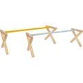Produktbild: small foot Cavaletti Hindernis-Set für Kinder (Deutsch, Spanisch, Französisch, Italienisch, Englisch) (12397)