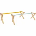 Produktbild: Legler Small Foot Cavaletti Hindernis-Set für Kinder, Laufhürden, ab 3 Jahren