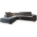 Produktbild: Masseno Ecksofa, Grau, Textil, 5-Sitzer, L-Form,L-Form, 275x202 cm, Wohnzimmer, Sofas & Couches, Wohnlandschaften, Ecksofas