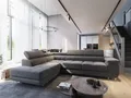 Produktbild: Masseno Ecksofa SELVA mit Schlaffunktion L-Form, Sofa mit Bettkasten