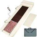 Produktbild: TecTake GmbH Shiatsu-Massagematratze mit Jadestein-Wärmematte + Fernbedienung - beige 400601