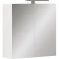 Produktbild: Badspiegelschrank Lavio, Weiß, 60 x 60 cm mit LED-Beleuchtung, Vicco