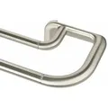 Produktbild: Umbra ausziehbare Doppel-Gardinenstange Twilight, Vorhangstange, Stahl, Aluminium, Nickel matt, 76-213 cm, 1020561-782 - Silber