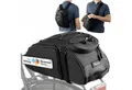 Produktbild: Valkental Gepäckträgertasche 3in1 Fahrradtasche Trunk Bag (mit Rucksackfunktion, und Tragegriff), wasserfest & reflektierend, 10L