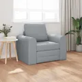 Produktbild: Boden Schlafsofa 2-in-1 Hellgrau 98x71x83 cm Stoff