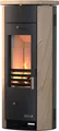 Produktbild: Accente Kaminofen Slimline Stahl sandstein schwarz 5 kW
