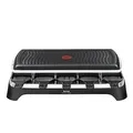 Produktbild: Tefal RE 4588 Raclette-Grill für 10 Personen Schwarz/Edelstahl