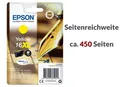 Produktbild: Originale Epson 16 16 XL Patronen Tinte Druckerpatrone T1631 Füller WorkForce WF