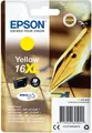 Produktbild: ORIGINAL EPSON 16XL GELB TINTENPATRONE - C13T16344010 - WORKFORCE - MHD 2025