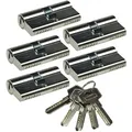 Produktbild: ChiliTec Schließzylinder mit 5 Schlüsseln, 30/30 mm, gleichschließend, 5 Stück