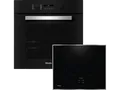 Produktbild: MIELE H 2465 BP OBSW ACTIVE + KM 7361 FR, Backofenset (Induktionskochfeld, , 76 l)