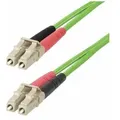 Produktbild: StarTech.com 10m (30ft) LC to LC (UPC) OM5 Multimode Fiber Optic Cable, 50/125μm Duplex LOMMF Zipcord, VCSEL, 40G/100G,