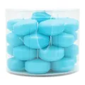 Produktbild: Schwimmkerzen klein, Türkis, 50/30 mm, WENZEL, Brenndauer ca. 4h, Box mit 28 Stü