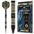 Produktbild: WINMAU Michael Van Gerwen MvG 23.5 Gramm Profi Softip Wolfram Dartpfeile mit Flüge und Stiele (Wellen)