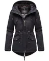 Produktbild: Marikoo Winterjacke Manolya stylischer Kurzmantel mit weichem Teddyfell-Futter